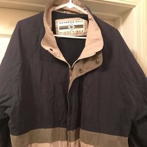Members only windbreaker